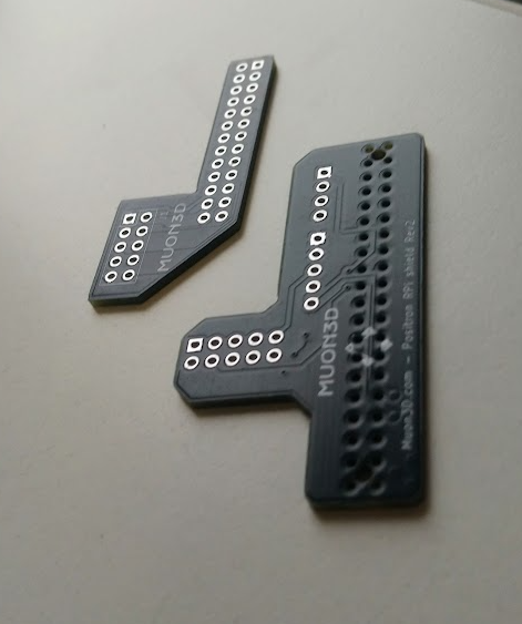 RPi breakout and TFT LCD screen PCB